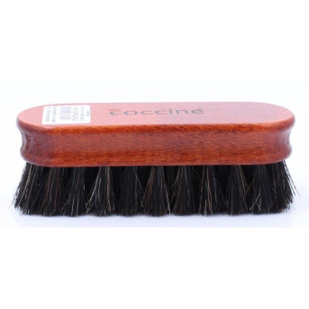 MAŁA SZCZOTKA DO BUTÓW Z KOŃSKIEGO WŁOSIA 12 CM