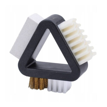 SZCZOTKA DO ZAMSZU I NUBUKU TRÓJKĄTNA COCCINE 100030