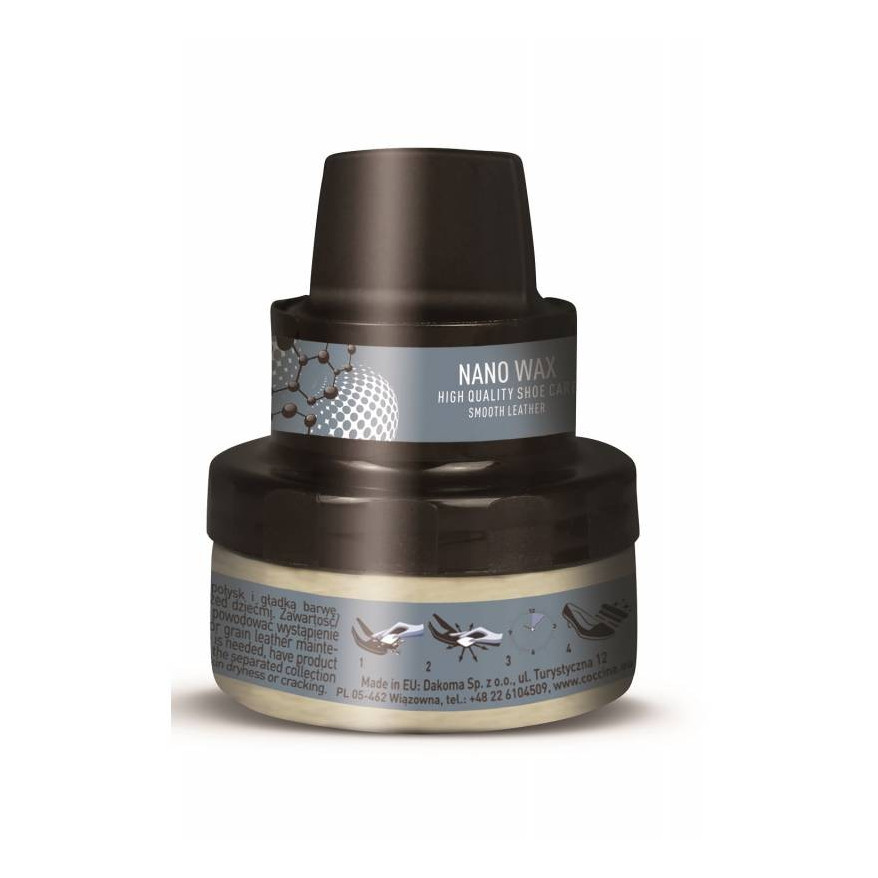 KREM Z NANOCZĄSTECZKAMI DO SKÓRY LICOWEJ COCCINE NANO WAX BRĄZOWY 50 ML