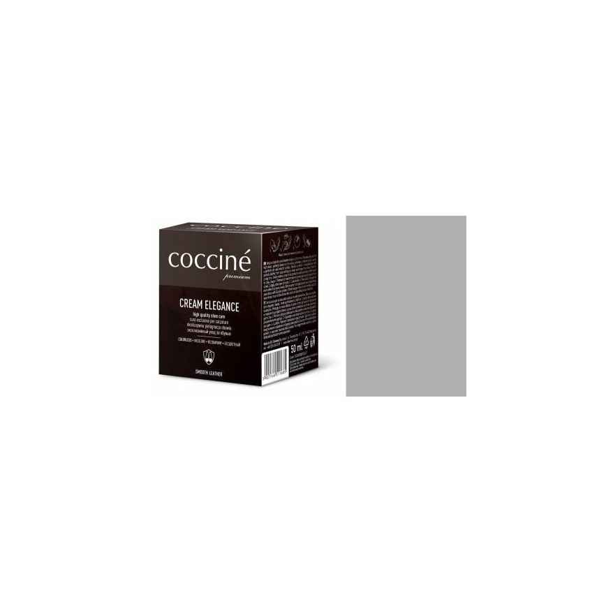 PASTA DO BUTÓW KREM SKÓRY GŁADKIEJ CREAM ELEGANCE SREBRNY 50 ML