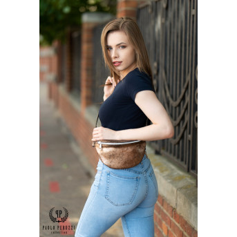 SASZETKA DAMSKA SKÓRZANA PAOLO PERUZZI Z-15-F