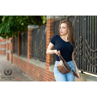 SASZETKA DAMSKA SKÓRZANA PAOLO PERUZZI Z-15-F