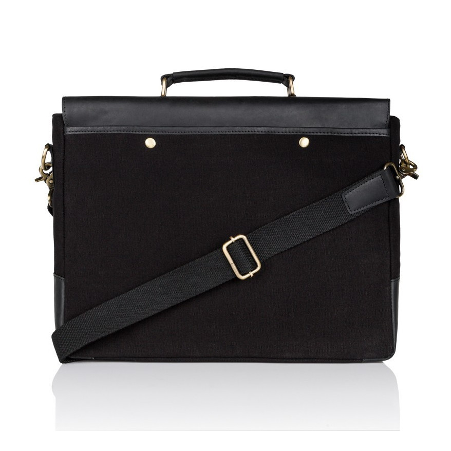 ZESTAW PAOLO PERUZZI: PORTFEL MĘSKI T-03+TORBA MĘSKA T-07 ZUP-07-BL