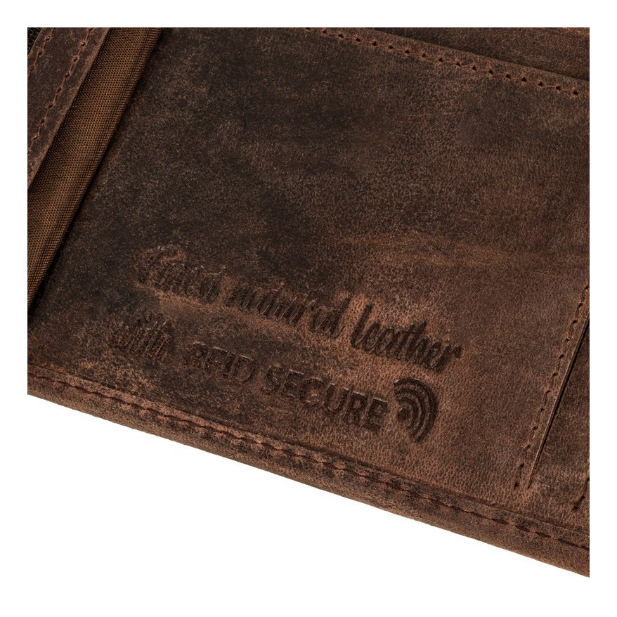 ZESTAW PAOLO PERUZZI: PORTFEL MĘSKI T-03+TORBA MĘSKA T-07 ZUP-07-BR