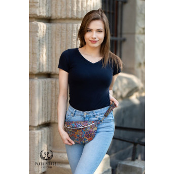 NERKA DAMSKA SKÓRA KOLOROWA PAOLO PERUZZI Z-15-O