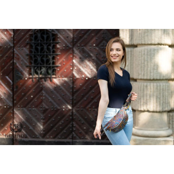 NERKA DAMSKA SKÓRA KOLOROWA PAOLO PERUZZI Z-15-O