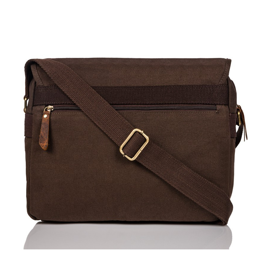 ZESTAW MĘSKI TORBA MĘSKA VINTAGE I PORTFEL SKÓRZANY PAOLO PERUZZI ZUP-18-BR