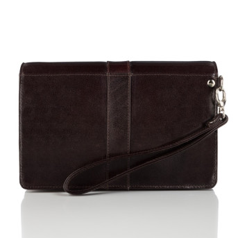 KLASYCZNA SASZETKA MĘSKA DO RĘKI ZE SKÓRY PAOLO PERUZZI T-21-BR