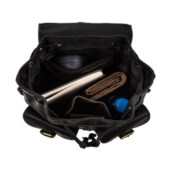 ZESTAW UPOMINKOWY DLA NIEJ ZUP-26-BL: PLECAK T-16-BL PORTFEL SKÓRZANY  T-01-BL