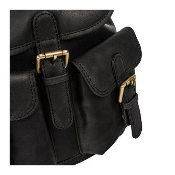 ZESTAW UPOMINKOWY DLA NIEJ ZUP-26-BL: PLECAK T-16-BL PORTFEL SKÓRZANY  T-01-BL