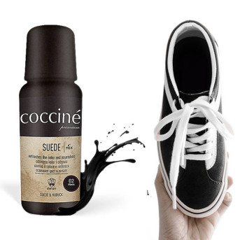 PASTA W PŁYNIE DO ZAMSZU I NUBUKU RENOWATOR COCCINE SUEDE CZARNY 75 ML