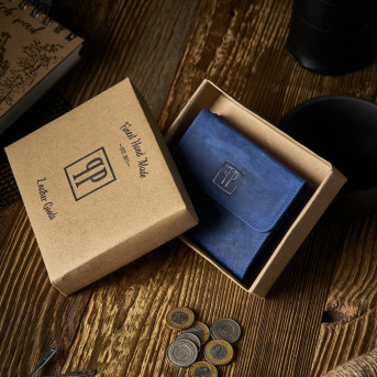 PORTFEL DAMSKI SKÓRZANY VINTAGE RETRO T-11-DB