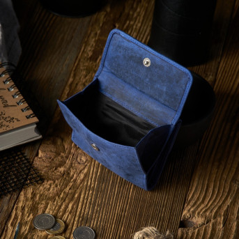 PORTFEL DAMSKI SKÓRZANY VINTAGE RETRO T-11-DB