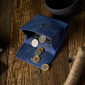 PORTFEL DAMSKI SKÓRZANY VINTAGE RETRO T-11-DB