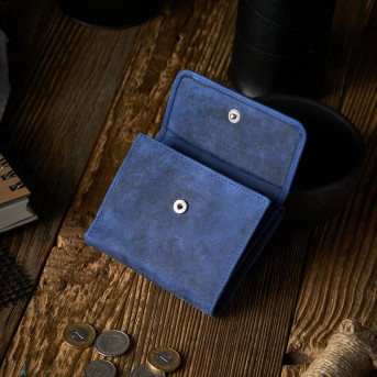 PORTFEL DAMSKI SKÓRZANY VINTAGE RETRO T-11-DB