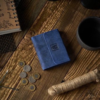 PORTFEL DAMSKI SKÓRZANY VINTAGE RETRO T-11-DB