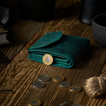 PORTFEL DAMSKI ZIELONY PAOLO PERUZZI RFID T-12-GR