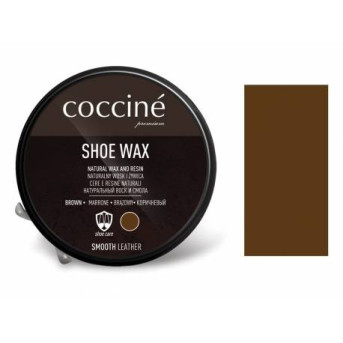 WOSK PASTA DO BUTÓW PRZECIW PĘKANIU SKÓRY COCCINE BRĄZOWY 40 ML