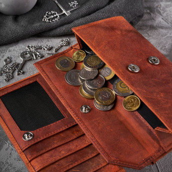 VINTAGE PORTFEL DAMSKI W KWIATY RFID PAOLO PERUZZI T-44-OR