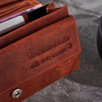 VINTAGE PORTFEL DAMSKI W KWIATY RFID PAOLO PERUZZI T-44-OR