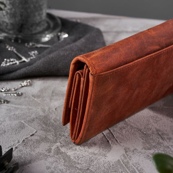 VINTAGE PORTFEL DAMSKI W KWIATY RFID PAOLO PERUZZI T-44-OR