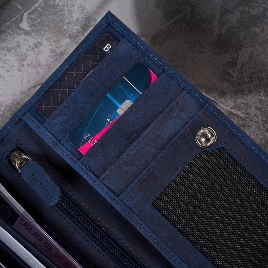 PRAKTYCZNY PORTFEL DAMSKI W KWIATY RFID PAOLO PERUZZI T-44-DB