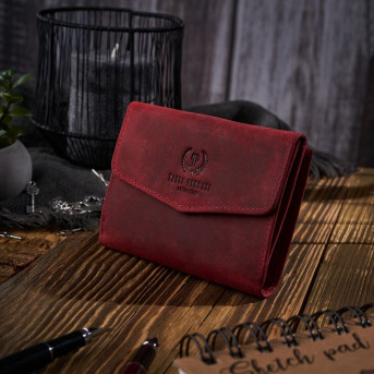 DAMSKI PORTFEL VINTAGE RFID PAOLO PERUZZI T-35-RD