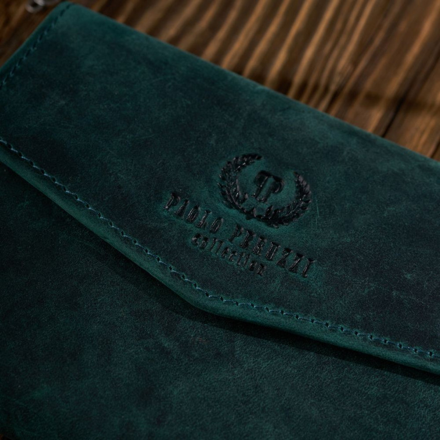 PORTFEL DAMSKI VINTAGE ZE SKÓRY RFID PAOLO PERUZZI T-35-GR