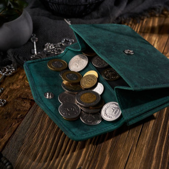 PORTFEL DAMSKI VINTAGE ZE SKÓRY RFID PAOLO PERUZZI T-35-GR