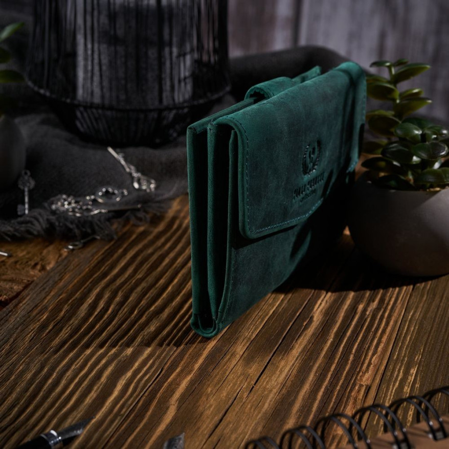 PORTFEL DAMSKI VINTAGE ZE SKÓRY RFID PAOLO PERUZZI T-35-GR