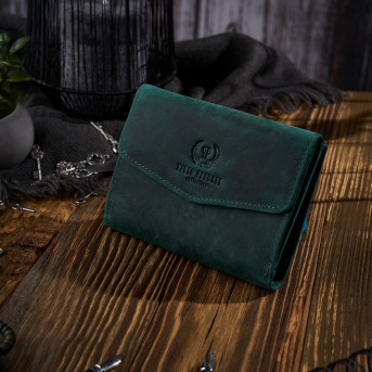 PORTFEL DAMSKI VINTAGE ZE SKÓRY RFID PAOLO PERUZZI T-35-GR