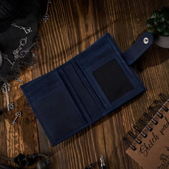 PORTFEL DAMSKI VINTAGE ZE SKÓRY RFID PAOLO PERUZZI T-35-DB