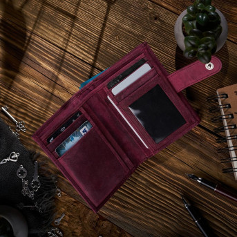 MŁODZIEŻOWY PORTFEL SKÓRZANY RFID PAOLO PERUZZI PORTFEL T-35-CHR