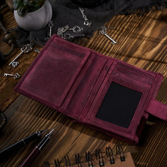 MŁODZIEŻOWY PORTFEL SKÓRZANY RFID PAOLO PERUZZI PORTFEL T-35-CHR