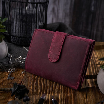 MŁODZIEŻOWY PORTFEL SKÓRZANY RFID PAOLO PERUZZI PORTFEL T-35-CHR