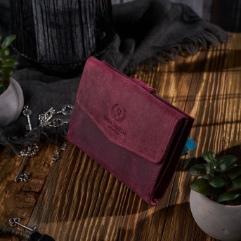 MŁODZIEŻOWY PORTFEL SKÓRZANY RFID PAOLO PERUZZI PORTFEL T-35-CHR