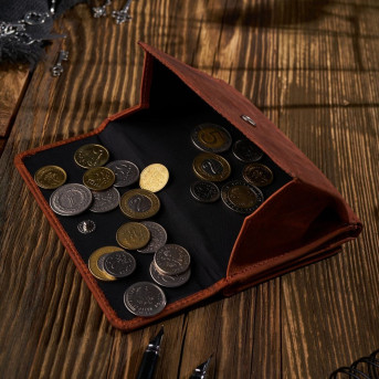 MŁODZIEŻOWY PORTFEL ZE SKÓRY NATURALNEJ RFID PAOLO PERUZZI T-33-OR