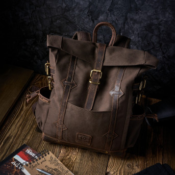 SOLIDNY PLECAK TREKKINGOWY PAOLO PERUZZI T-40-BR