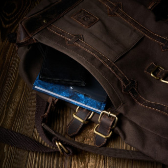 SOLIDNY PLECAK TREKKINGOWY PAOLO PERUZZI T-40-BR