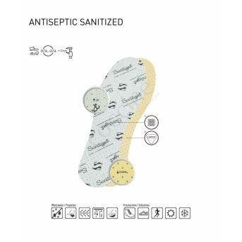 WKŁADKI DO BUTÓW ANTYSEPTYCZNE SANITIZED rozm. 35-36