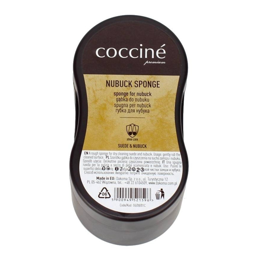 GĄBKA DO CZYSZCZENIA ZAMSZU I NUBUKU COCCIN 103041