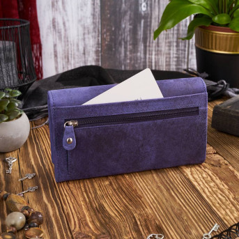 SKÓRZANY PORTFEL DAMSKI VINTAGE PAOLO PERUZZI T-01-DB