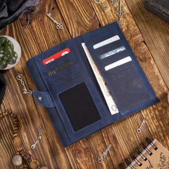 DAMSKI PORTFEL SKÓRZANY VINTGE PAOLO PERUZZI T-05-DB