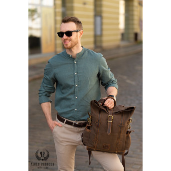 SOLIDNY PLECAK TREKKINGOWY PAOLO PERUZZI T-40-BR