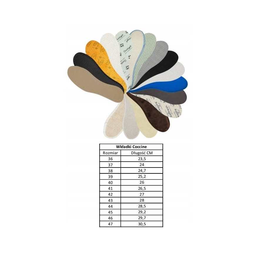 COCCINE WKŁADKI ANTYBAKTERYJNE AROMA SILVER r.40 100040-40