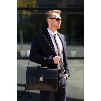 Skórzana teczka męska Paolo Peruzzi nesseser