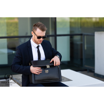 Skórzana teczka męska Paolo Peruzzi nesseser