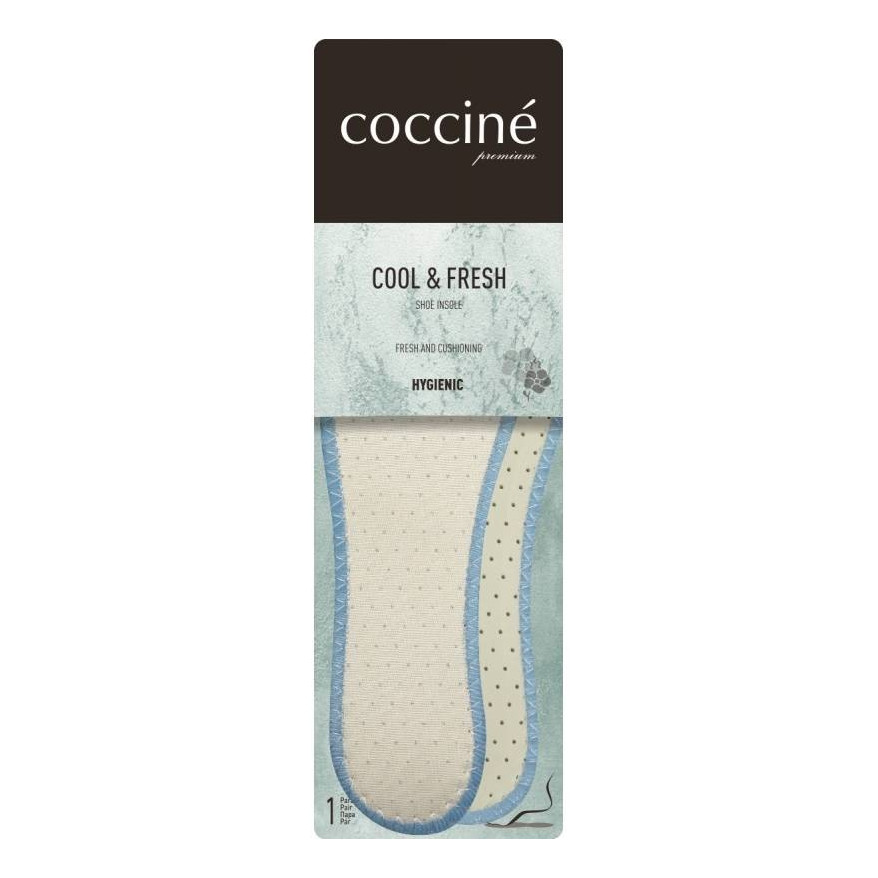 WKŁADKI DO BUTÓW COCCINE COOL&FRESH r.40