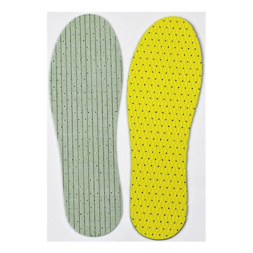 WKŁADKI DO BUTÓW LATEX YELLOW&GREEN COCCINE r.43-44