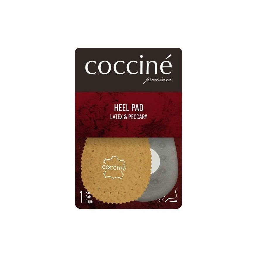 PODPIĘTKI SKÓRZANE PECARI NA LATEKSIE COCCINE L